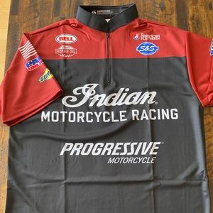 NWOT! Indian Motorcycle Racing Shirt